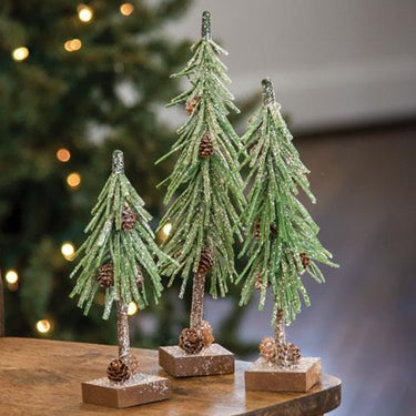 Glittered Pinecone Tree 8